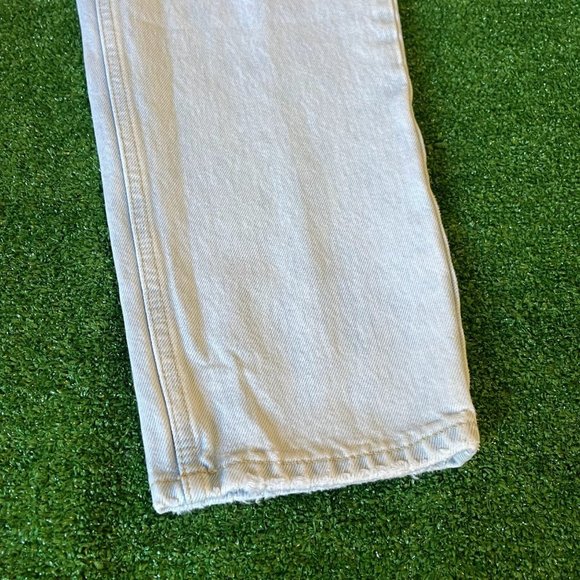 Zara Women's High Rise Mom Fit Blue Jeans Pants Size 04 - Picture 4 of 13